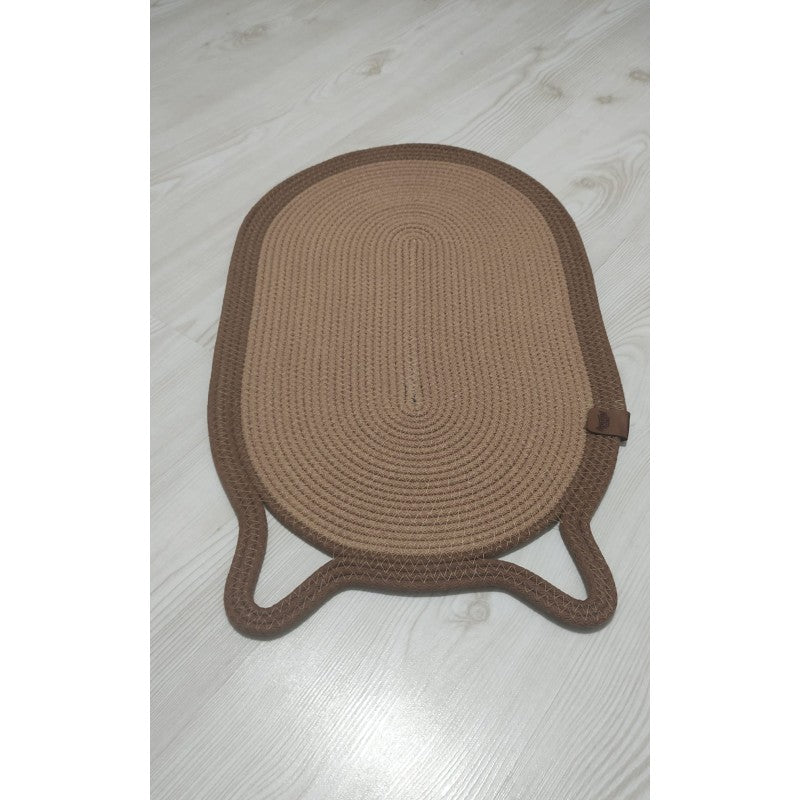 CiciHome - Kulaklı Dekoratif Kedi Tırmalama Paspası